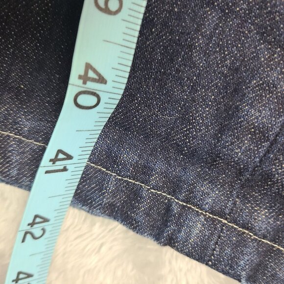 Vintage Y2K Ed Hardy‎ Death or Glory Distressed Embroidered Baggy Jeans 30 x 34” - Picture 9 of 13